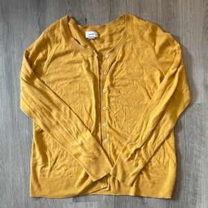 Old Navy Mustard Knit Sweater